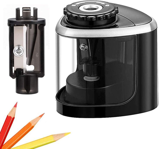 Pencil Sharpener Electric Pencil Sharpener for Kids, Blade to Fast Sharpen