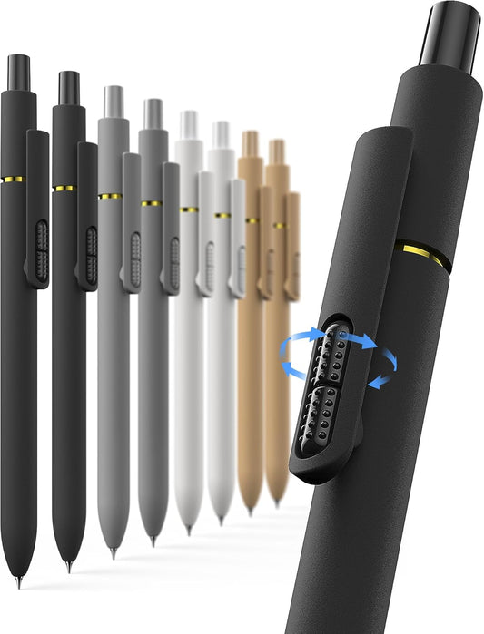 Pcs Gel Pens - 0.7mm Medium Point Smooth Writing Black Ink